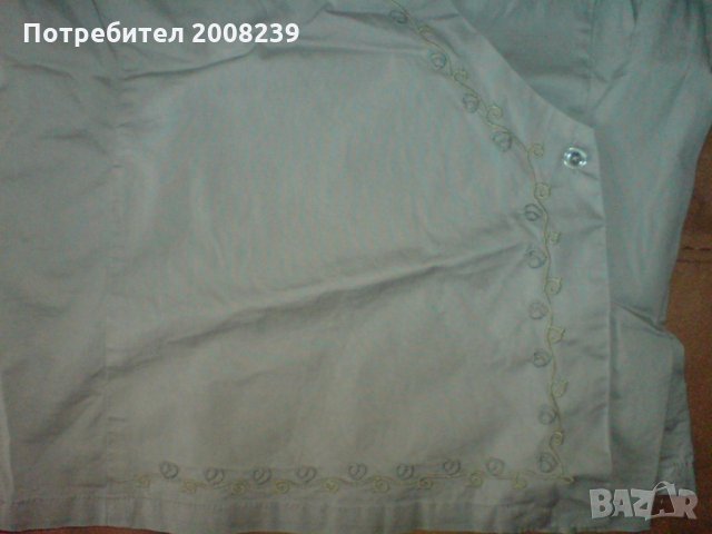 Елегантно дънково яке и подарък ризка, снимка 7 - Якета - 22100515
