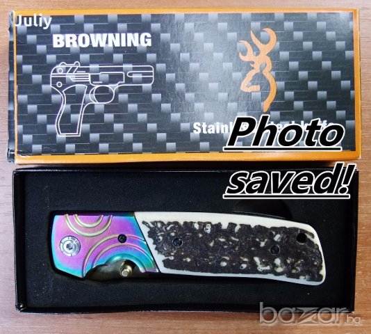 Сгъваем нож Browning DA92, снимка 5 - Ножове - 19486351