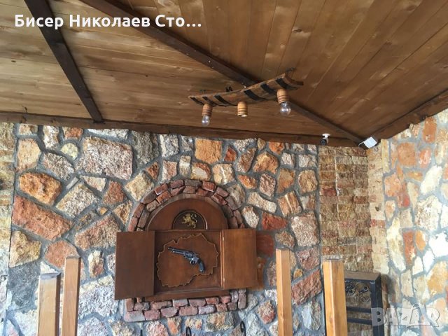 Етно полилеи от автентични бъчви с ръчно изработени дървени чашки!, снимка 16 - Полилеи - 15442480