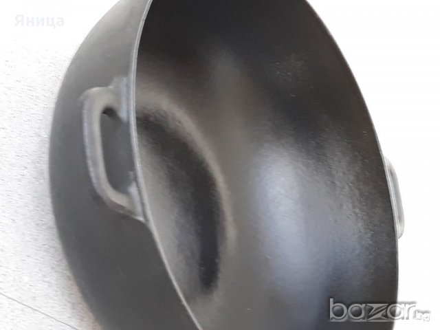 COPCO  от чугун  (wok), снимка 9 - Прибори за хранене, готвене и сервиране - 21364891