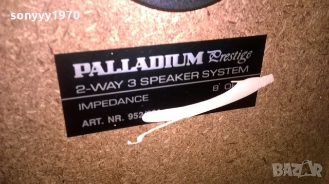 palladium prestige-комплект с колони-внос швеицария, снимка 10 - Ресийвъри, усилватели, смесителни пултове - 23539753