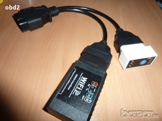 Кабел разклонител OBD2 16pin 1 Male to 2 Female, за ELM327, Autocom, Delphi и др., снимка 5 - Аксесоари и консумативи - 10437749