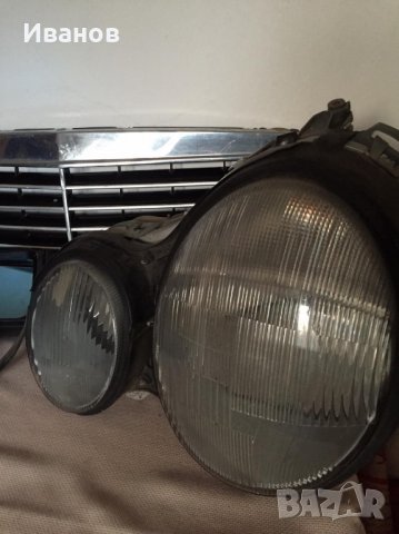 Мерцедес Е класа W210 седан - стопове,огледала,решетка(предна),Фарове от 1997 до 2000г, снимка 5 - Аксесоари и консумативи - 24326198