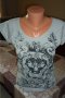 дамска памучна блуза, снимка 1 - Тениски - 11274528