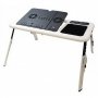 Нова маса за лаптоп с два вентилатора и подложка за мишка E-Table, снимка 5