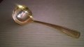 Imperial 18/10-23/24 karat hartvergoldet-черпак 17х6см-внос швеицария, снимка 8