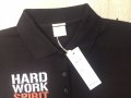 Мъжка блуза с къс ръкав HARD WORK SPIRIT & SOUL, снимка 4