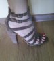 НОВИ, Ест.кожа, Оригинални, снимка 1 - Дамски обувки на ток - 15064246