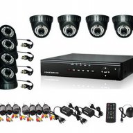 Пакет Dvr, Vga Hdmi - 8 канален + 8 купулни камери запис-видеонаблюдение охранителна система, снимка 3 - Камери - 6971390