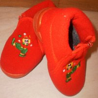 Детски домашни обувки с цип, номер 26, снимка 3 - Бебешки обувки - 19537500