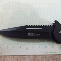 Нож "COLUMBIA" сгъваем полуавтоматичен, снимка 2 - Ножове - 23700334