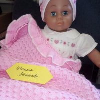 Бебешка пелена Розово облаче за новородени бебета, снимка 6 - Други - 19007614