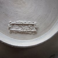 Уникална авторска глинен керамична чиния емайл маркировка, снимка 5 - Други - 25878865