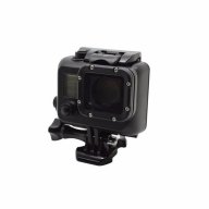 Водоустойчив корпус Black Series за GoPro Hero 3, Черен, снимка 3 - Камери - 17825597