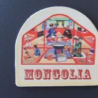 Автентичен кожен магнит от Монголия-серия, снимка 6 - Други ценни предмети - 25912996