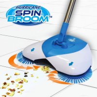 Механичен метла за почистване на под Nurricane Spin Broom, снимка 2 - Прахосмукачки - 22578103