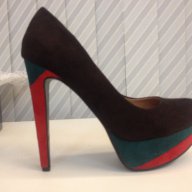 Елегантни дамски обувки на платформа, снимка 1 - Дамски обувки на ток - 13962186