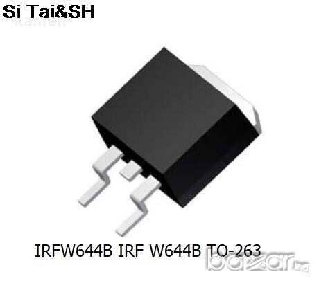 IRFW644B - D2PAK MOSFET used in new BMW, Mercedes, Audi motor ECU, снимка 1