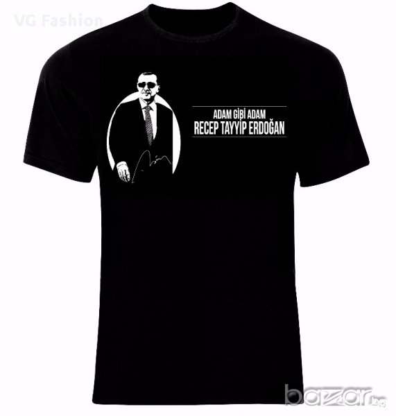Турция Ердоган Recep Tayyip Erdogan Turkey Тениска Мъжка/Дамска S до 2XL, снимка 1