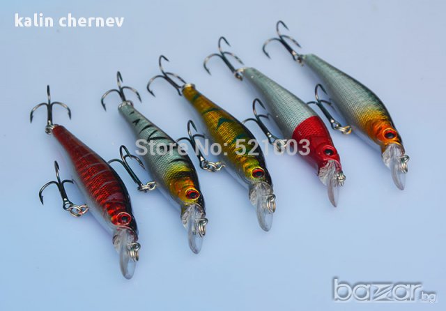 воблери 8.5см 8г 5цвята, снимка 13 - Такъми - 9521452