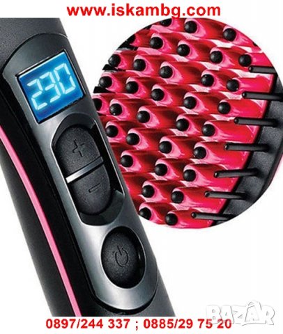 Електрическа керамична четка за изправяне на косата Straight Artifact 906, снимка 2 - Преси за коса - 26176804