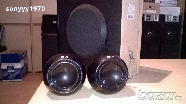 lg subwoofer 150w+lg speakers 2x90w/program-внос франция, снимка 7 - Тонколони - 19780466