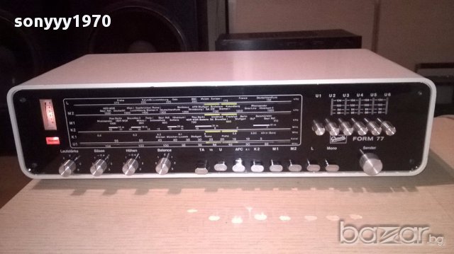Graetz form77-stereo receiver-made in west germany-внос швеицария, снимка 5 - Ресийвъри, усилватели, смесителни пултове - 17046045