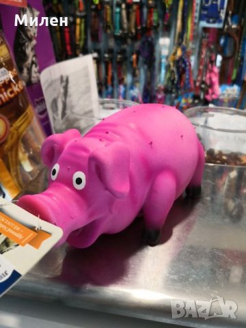 играчка грухтящо прасе 20см., снимка 4 - За кучета - 25161143