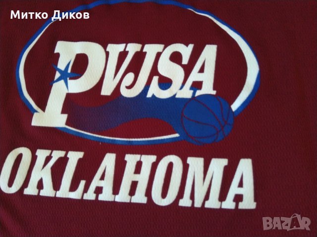 Баскетболна тениска Алесун две лица Оклахома №4 размер С, снимка 3 - Баскетбол - 25749090