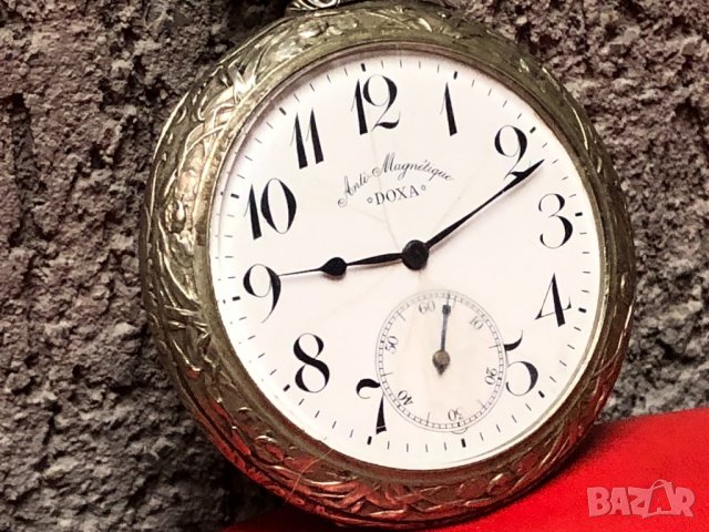 Голям джобен  часовник-DOXA-70mm/Ловни сцени!, снимка 9 - Други - 13459532