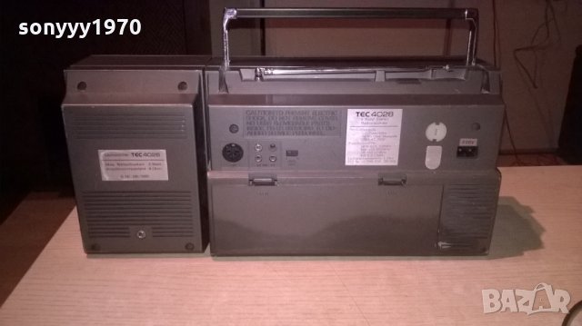 tec 4028 cassete radio recorder-внос швеицария, снимка 10 - Ресийвъри, усилватели, смесителни пултове - 22888622