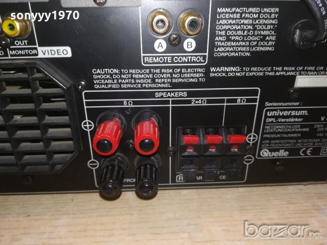 &universim v4096 stereo amplifier-внос швеицария, снимка 16 - Ресийвъри, усилватели, смесителни пултове - 21172927