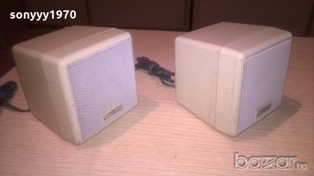 creative-колони 2бр 9х9см-внос швеицария, снимка 7 - Тонколони - 18737217