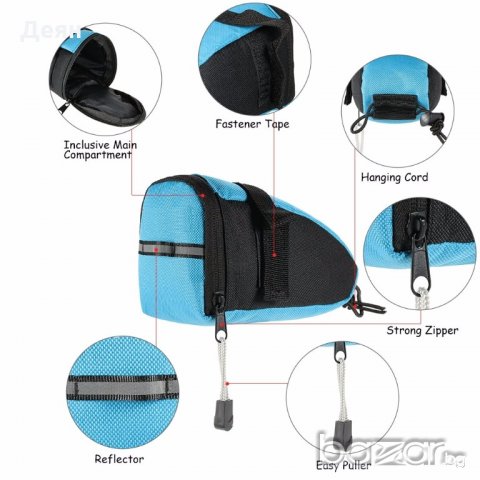 1612 Чантичка велосипед за под седалката, снимка 2 - Спортна екипировка - 19579456