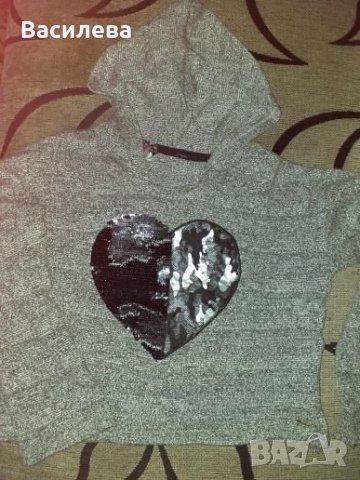 Детска къса блуза, размер 12/152см., снимка 1