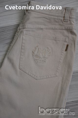 Дънки бежави, снимка 4 - Дънки - 20595408