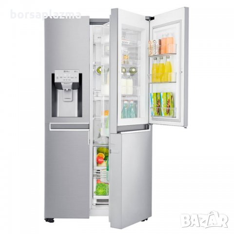 Хладилник LG GSJ 960NSBZ Side by Side, снимка 3 - Хладилници - 23376164