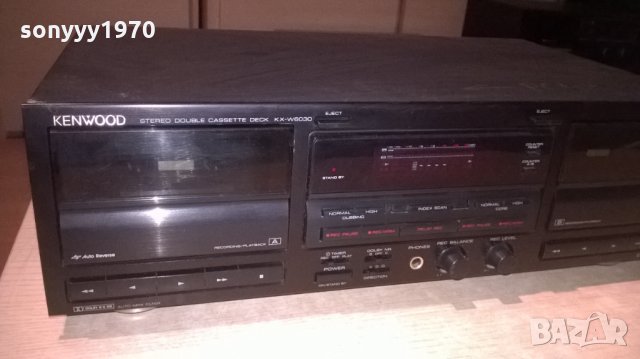 kenwood kx-w6030 made in japan-внос швеицария, снимка 2 - Декове - 24528970