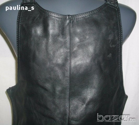 Motorbyke vest eлек kорсет от естествена кожа" Akito"leathers / рокерски елек от естествена кожа , снимка 2 - Други - 14721727