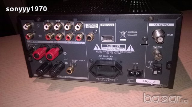 Teac agh-380dab-receiver/usb-tokyo/japan-внос швеицария, снимка 13 - Ресийвъри, усилватели, смесителни пултове - 12958588