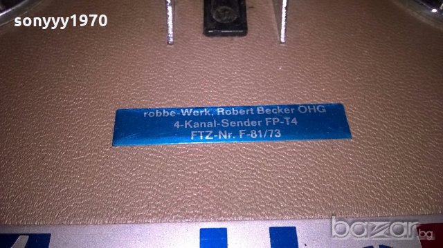 robbe digital 4-remote-made in japan-внос швеицария, снимка 11 - Други спортове - 19476288