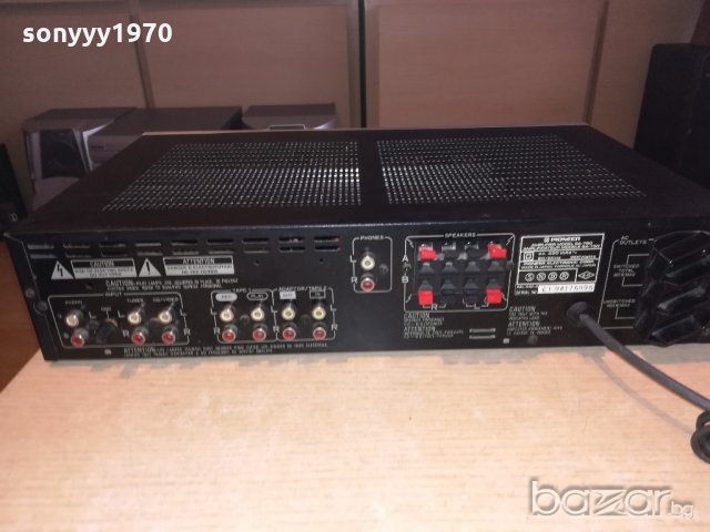 &pioneer sa-750 amplifier-made in japan-внос швеицария, снимка 12 - Ресийвъри, усилватели, смесителни пултове - 20692106