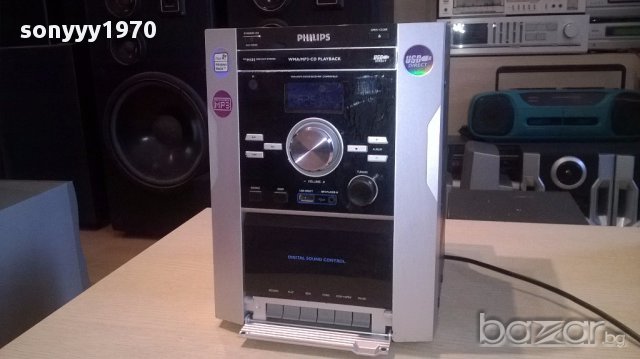 philips-usb/mp3/cd/tuner/deck-за ремонт-внос швеицария, снимка 3 - Ресийвъри, усилватели, смесителни пултове - 14411101