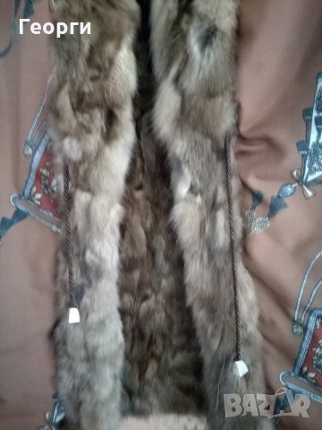 Елек от естествен косъм , снимка 11 - Елеци - 23717411