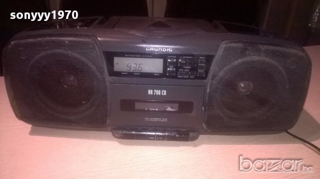 grundig rr700cd-radio cassete recorder-внос швеицария, снимка 5 - Ресийвъри, усилватели, смесителни пултове - 12796027