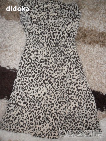 Тигрова рокличка С размер :), снимка 1 - Рокли - 15240379