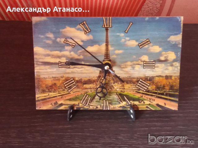 Ръчно изработен часовник от дърво с ВАША снимка , снимка 9 - Други - 21092445