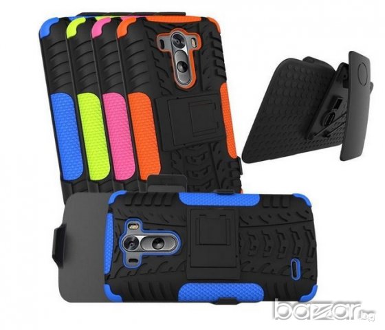 HARD STAND CASE ГРЪБ БРОНЯ ЗА LG G3, снимка 3 - Калъфи, кейсове - 7744693