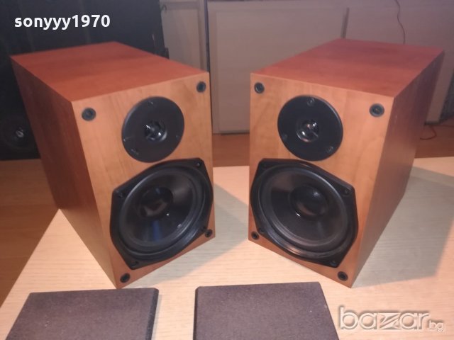 Pure 2х40w/8ohm-2броя тонколони-26х24х15см-внос англия, снимка 13 - Тонколони - 20403061