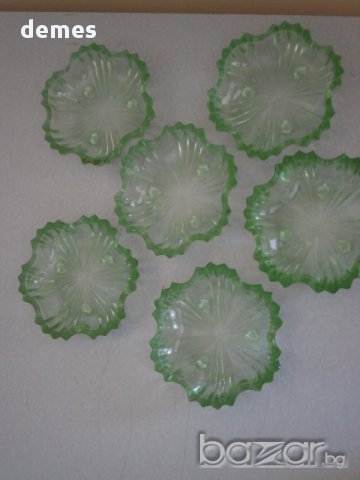 Сервиз от 6 купички за сладко от 20-те години на ХХв., снимка 2 - Антикварни и старинни предмети - 11686645